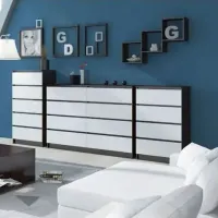 Rafturi Akord 3szt LPAL / Wenge photo 2