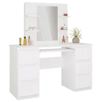 Туалетный столик TopEshop Marina 4P + Kuba ЛДСП / White
