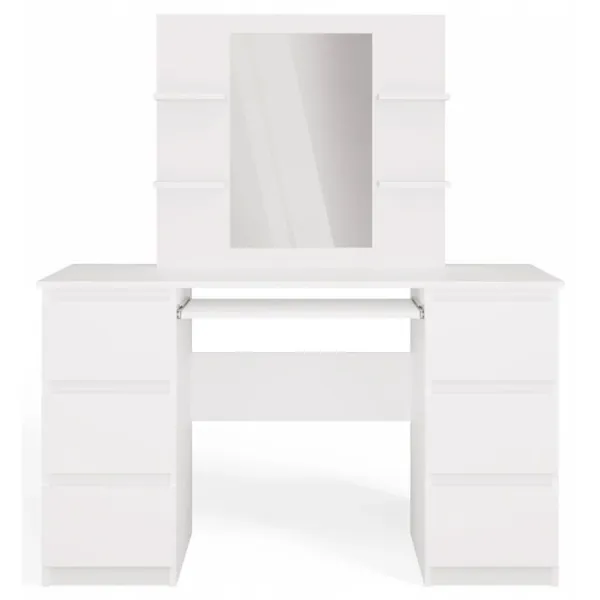 Masă de toaletă TopEshop Marina 4P + Kuba PAL / White photo 2