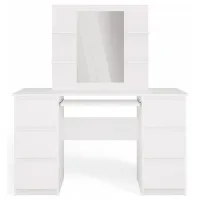 Masă de toaletă TopEshop Marina 4P + Kuba PAL / White photo 2