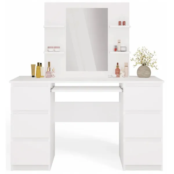 Masă de toaletă TopEshop Marina 4P + Kuba PAL / White photo 3