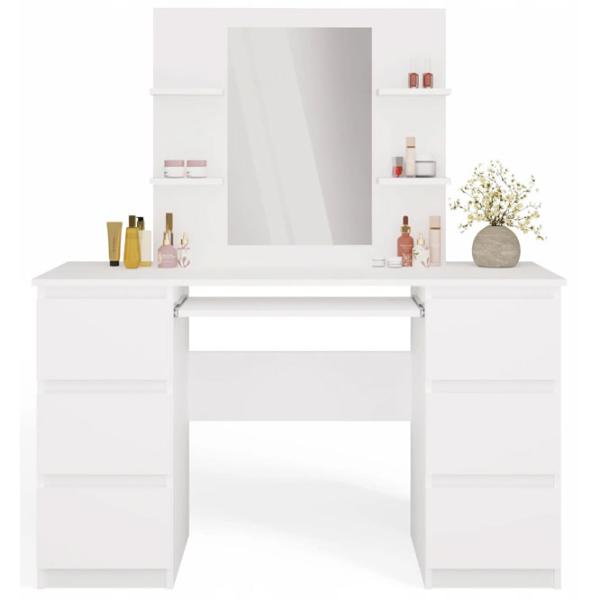 Masă de toaletă TopEshop Marina 4P + Kuba PAL / White photo 3