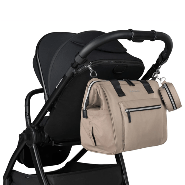 Geantă de călătorie pentru cărucior Kikka Boo Maxi 2025 Poliester / Beige photo 5