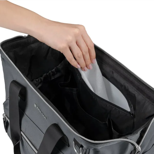 Geantă de călătorie pentru cărucior Kikka Boo Maxi 2025 Poliester / Gray photo 4