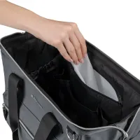 Geantă de călătorie pentru cărucior Kikka Boo Maxi 2025 Poliester / Gray photo 4
