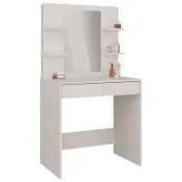 Masă de toaletă TopEshop Marina 4P+2S PAL / Cashmere