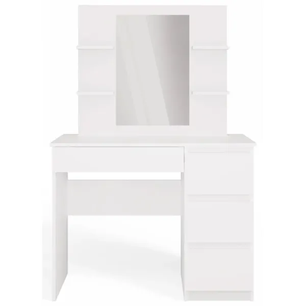 Masă de toaletă TopEshop Marina 4P Mijas Right PAL / White photo 2