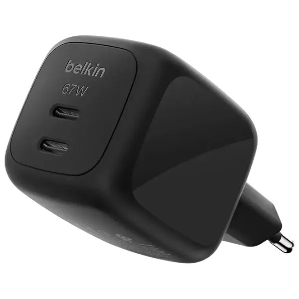 Сетевое зарядное устройство Belkin WCH020kqBK  / Черный photo 1