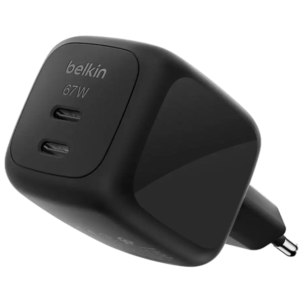 Сетевое зарядное устройство Belkin WCH020kqBK  / Черный photo 1