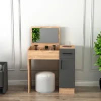 Туалетный столик Mirage Meble Inci ЛДСП / Atlantic Pine photo 4