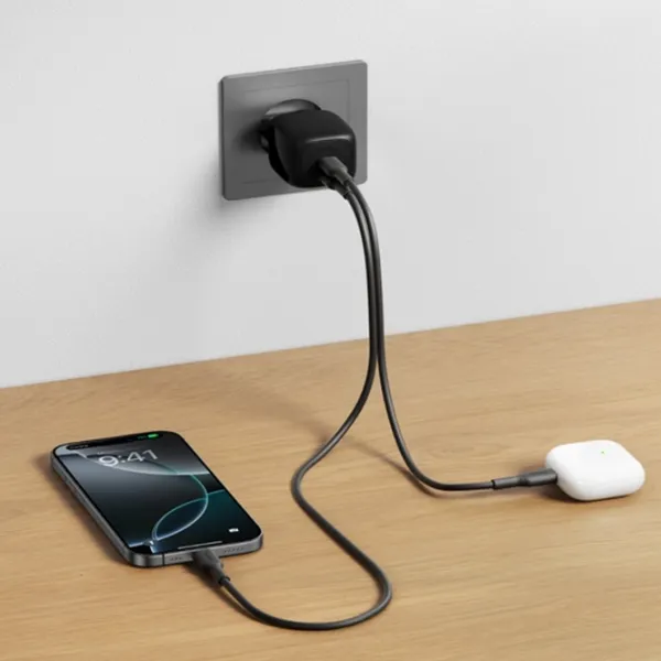Сетевое зарядное устройство Belkin WCH019kqBK  / Черный photo 5