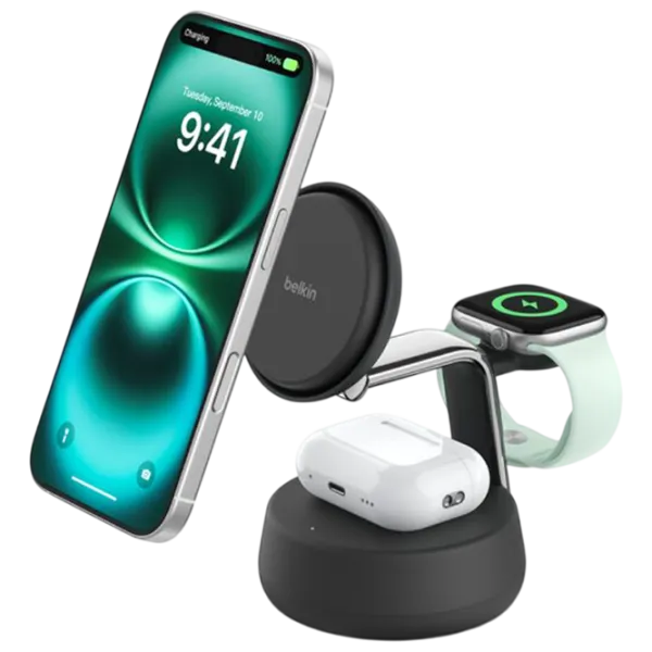 Беспроводная зарядка Belkin Qi2  / Черный photo 1