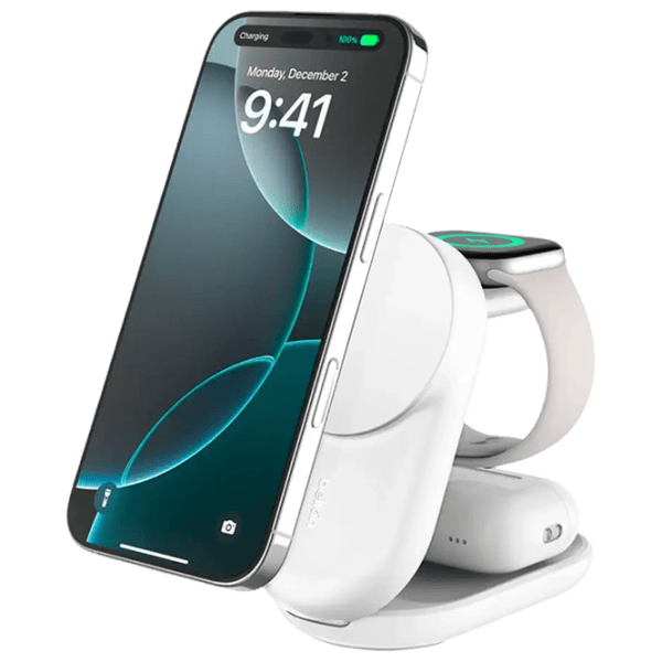 Беспроводная зарядка Belkin Qi2  / Белый photo 1