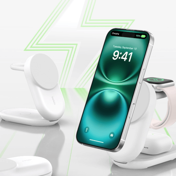 Беспроводная зарядка Belkin Qi2  / Белый photo 5