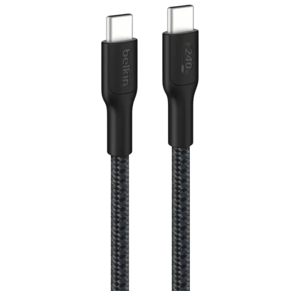 Кабель для телефона Braid Belkin USB Type-C + USB Type-C 3 м / Черный photo 1