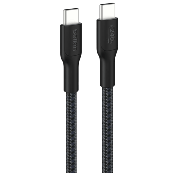 Кабель для телефона Braid Belkin USB Type-C + USB Type-C 3 м / Черный photo 1