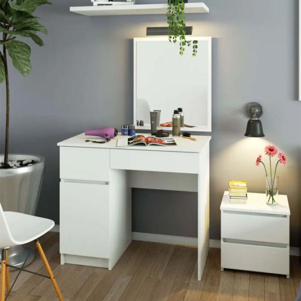Masă de toaletă Akord P-2/SL Left PAL / White photo 3