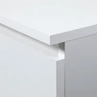 Туалетный столик Akord P-2/SL Left ЛДСП / White photo 4