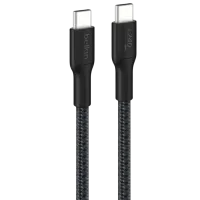 Кабель для телефона Braid Belkin USB Type-C + USB Type-C 2 м / Черный