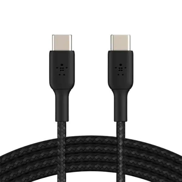 Кабель для телефона Braid Belkin USB Type-C + USB Type-C 1 м / Черный photo 1