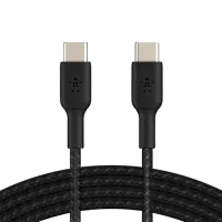 Кабель для телефона Braid Belkin USB Type-C + USB Type-C 1 м / Черный