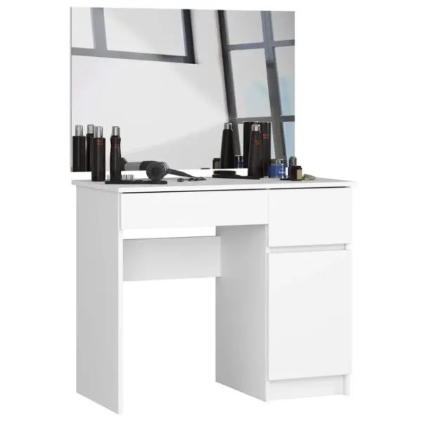 Masă de toaletă Akord P-2/SL Right PAL / White photo 1