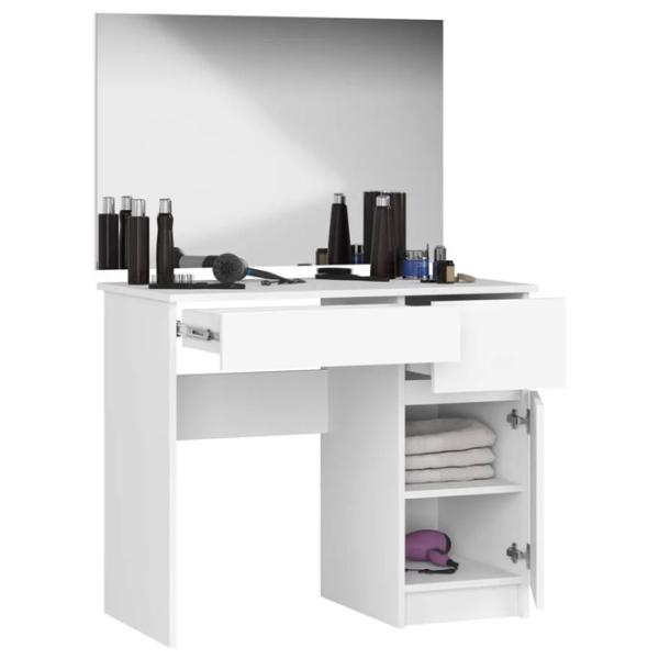 Masă de toaletă Akord P-2/SL Right PAL / White photo 2