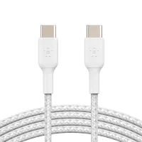 Кабель для телефона Braid Belkin USB Type-C + USB Type-C 1 м / Белый