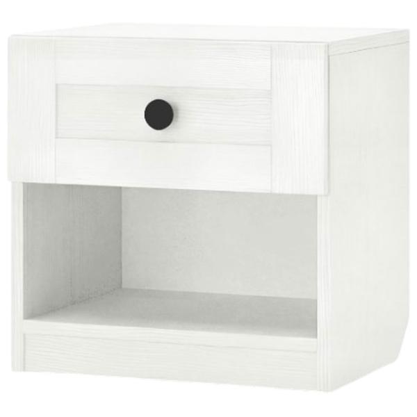 Noptiere Fabrik Home Mezzo 2 45 x 45 x 35 / PAL / Frasin alb photo 1