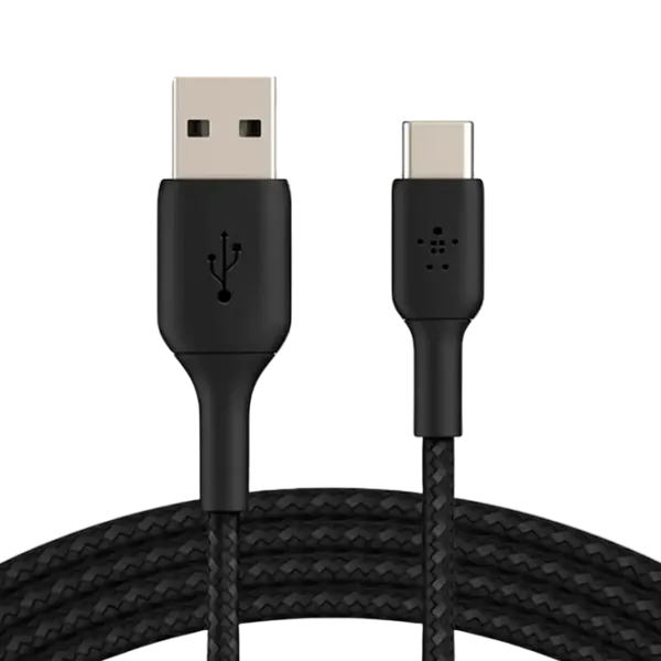 Кабель для телефона CAB001BT1MBK Belkin USB Type-A + USB Type-C 1 м / Черный photo 1