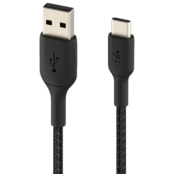 Кабель для телефона CAB001BT1MBK Belkin USB Type-A + USB Type-C 1 м / Черный photo 2