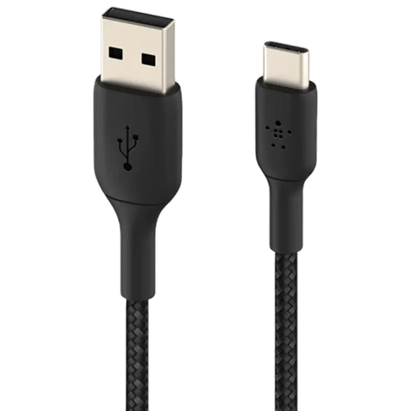 Кабель для телефона CAB001BT1MBK Belkin USB Type-A + USB Type-C 1 м / Черный photo 2