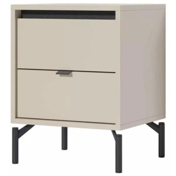 Noptiere Fabrik Home Marshal 55 x 42 x 30.4 / PAL / Cashmere photo 1