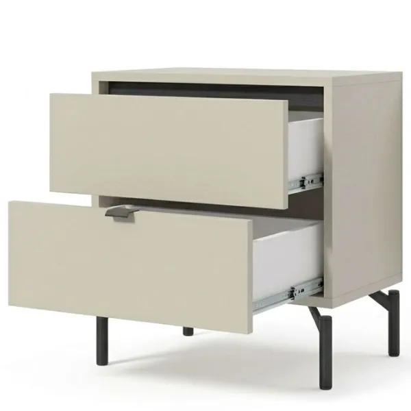 Noptiere Fabrik Home Marshal 55 x 42 x 30.4 / PAL / Cashmere photo 2