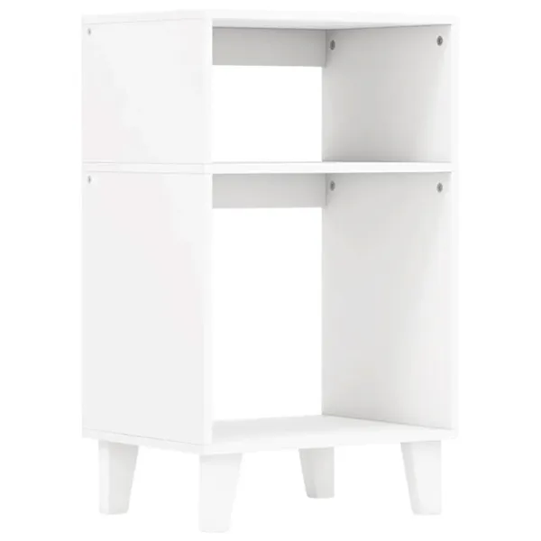 Noptiere Costway JV11694WH 65 x 39.5 x 29.5 / Placă de inginerie / White photo 1