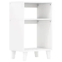 Noptiere Costway JV11694WH 65 x 39.5 x 29.5 / Placă de inginerie / White