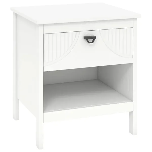 Noptiere Costway JV11403WH 50 x 45 x 40 / MDF / White photo 1