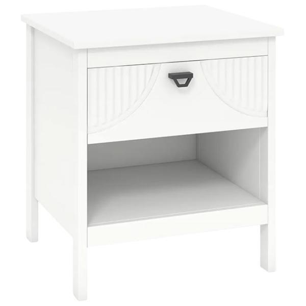 Noptiere Costway JV11403WH 50 x 45 x 40 / MDF / White photo 1