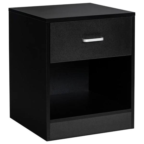 Noptiere Costway JV10219DK-1 55 x 45 x 42.5 / PVC / Black photo 1
