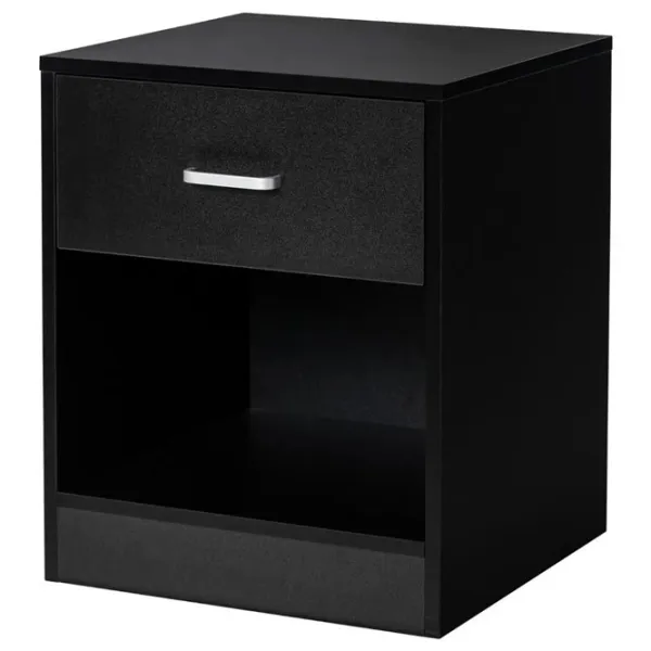 Noptiere Costway JV10219DK-1 55 x 45 x 42.5 / PVC / Black photo 2