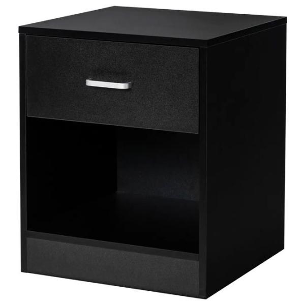 Noptiere Costway JV10219DK-1 55 x 45 x 42.5 / PVC / Black photo 2