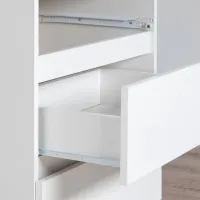 Тумбочки Akord CL2 2SZ 40 x 40.4 x 35см / ЛДСП / White photo 3