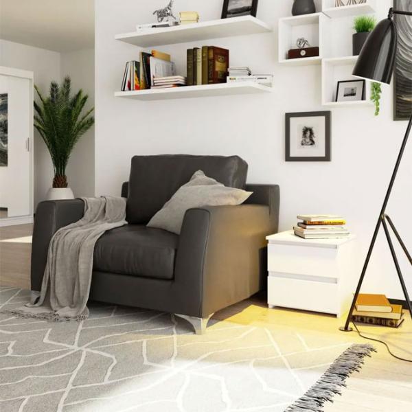 Noptiere Akord CL2 2SZ 40 x 40.4 x 35 / PAL / White photo 6
