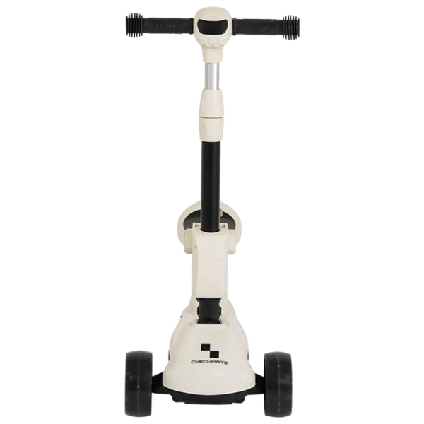 Trotinetă pentru copii cu trei roți Moni Checkmate MT.233430 50 kg/ White photo 3