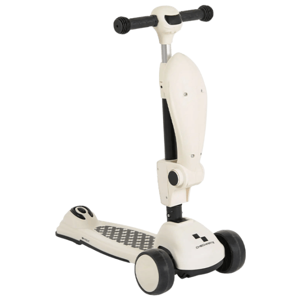 Trotinetă pentru copii cu trei roți Moni Checkmate MT.233430 50 kg/ White photo 5