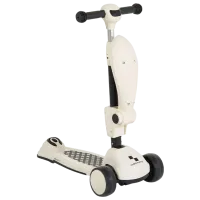 Детский трёхколёсный самокат Moni Checkmate MT.233430 50 кг/ Белый photo 5
