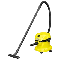 Пылесос KARCHER WD 3 1000 Вт / Нержавеющая сталь Желтый
