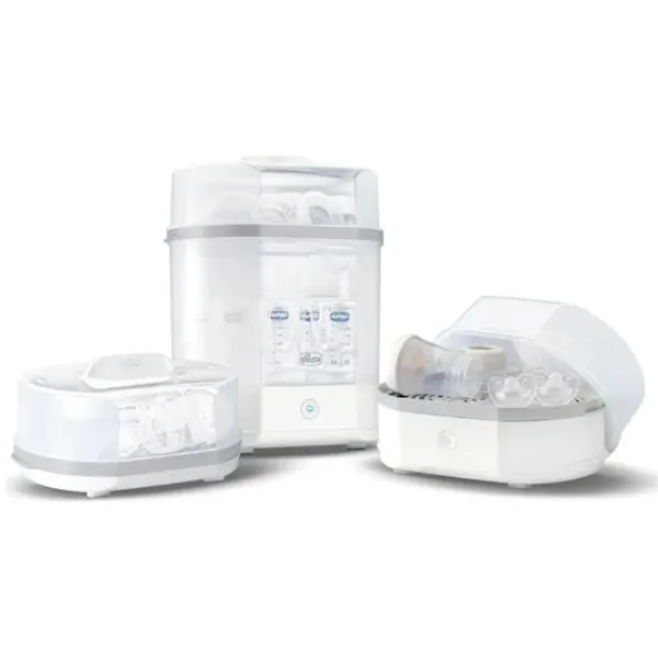 Sterilizator Chicco 3 in 1  / cu abur / White
 photo 2