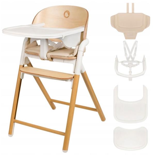 Scaun de masă Lionelo Celia (LN.228002) Crescător/ 6 luni / White  photo 2
