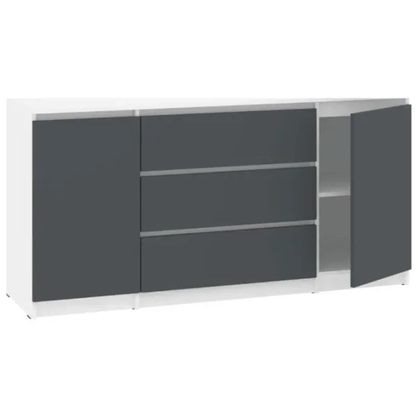 Comodă Pehotin НС-3+2 75 x 150 x 45 / PAL / Antracit photo 1